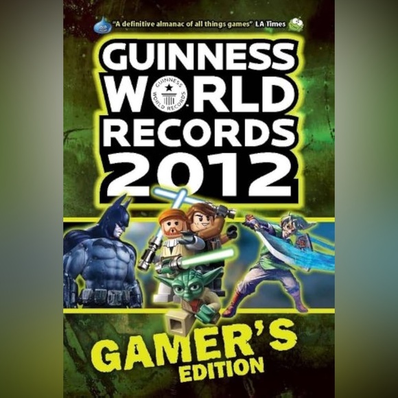 Guinness World Records Other - Guinness World Records 2012 Gamer's Edition USED BOOK Paperback